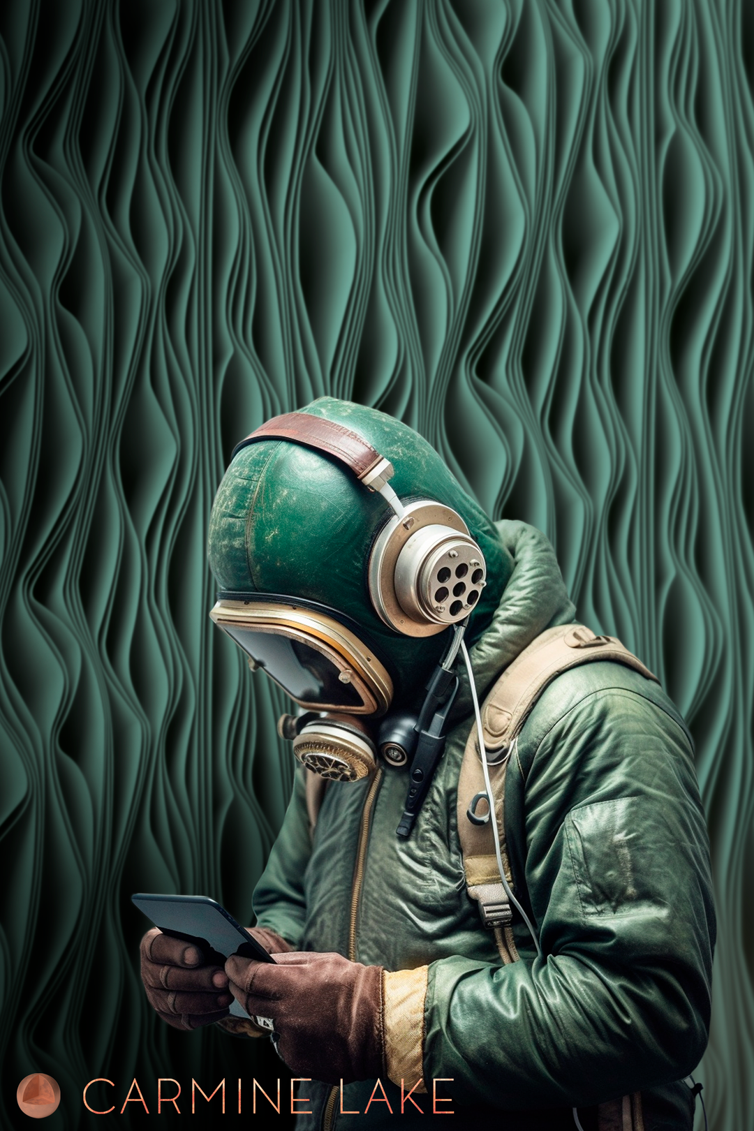 3D Waves Effect Wallpaper