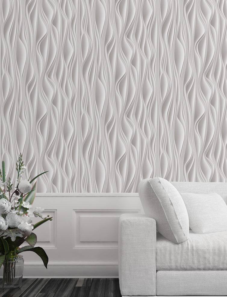 3D Waves Effect Wallpaper : Marianas Whistler