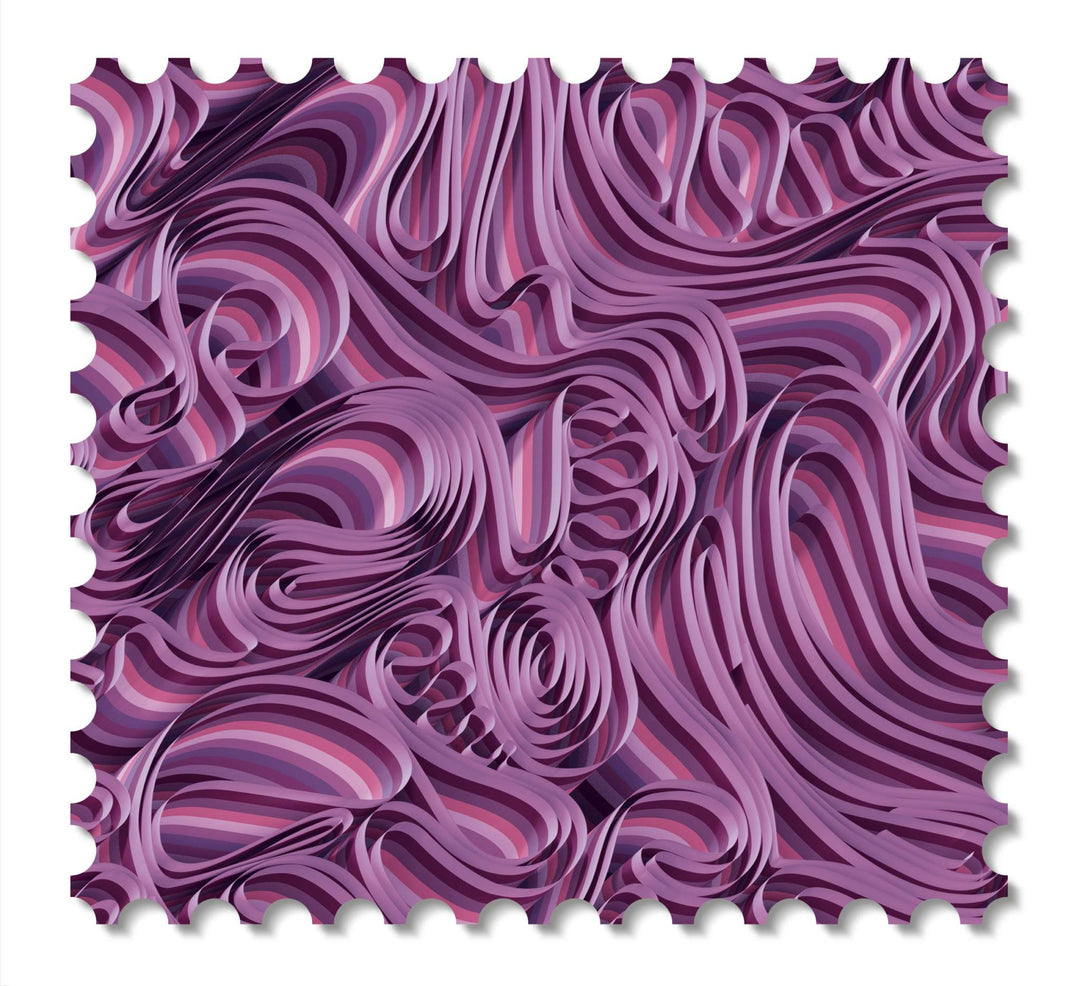 Quantum Wallcovering Swatch - Amethyst