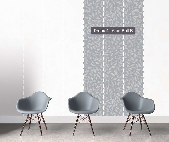 A Million Leaves SUPERSIZED - Silver Frost