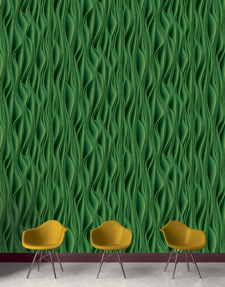 3d Waves Effect Wallpaper