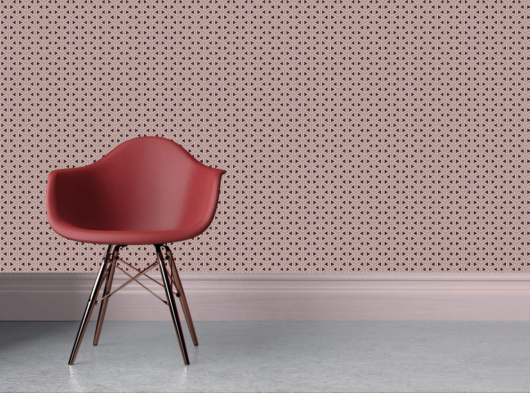 Hex Weave : Red Scoria