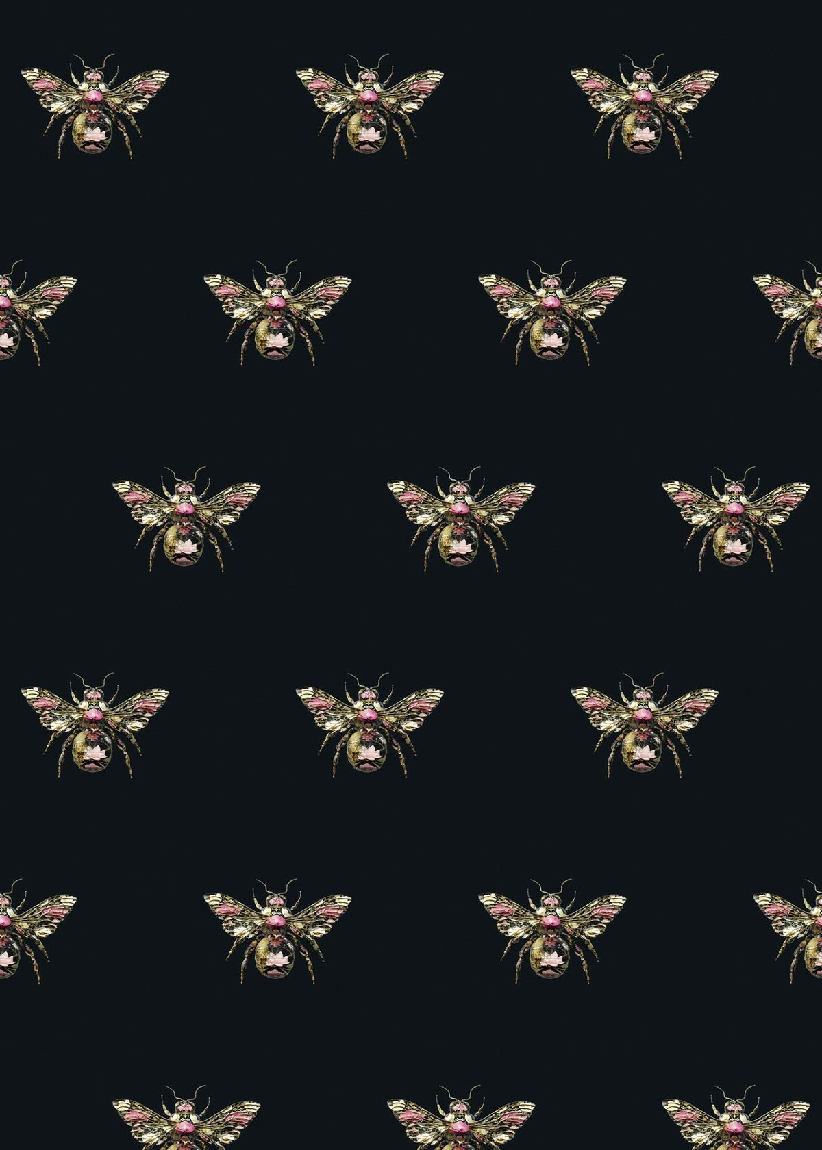 Bee Wallpaper : Insects Noir - Bombus