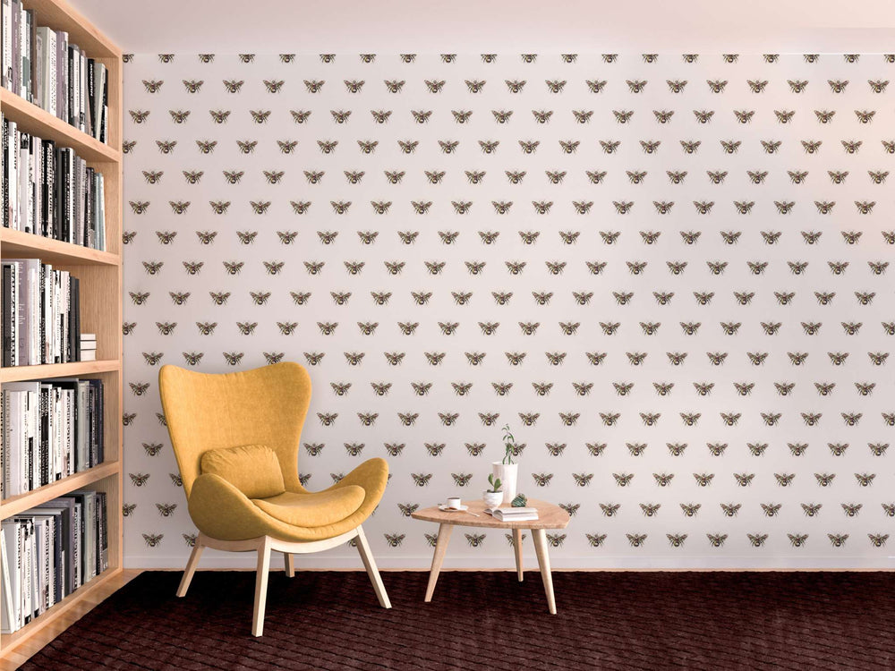 Bee Wallpaper Roomset
