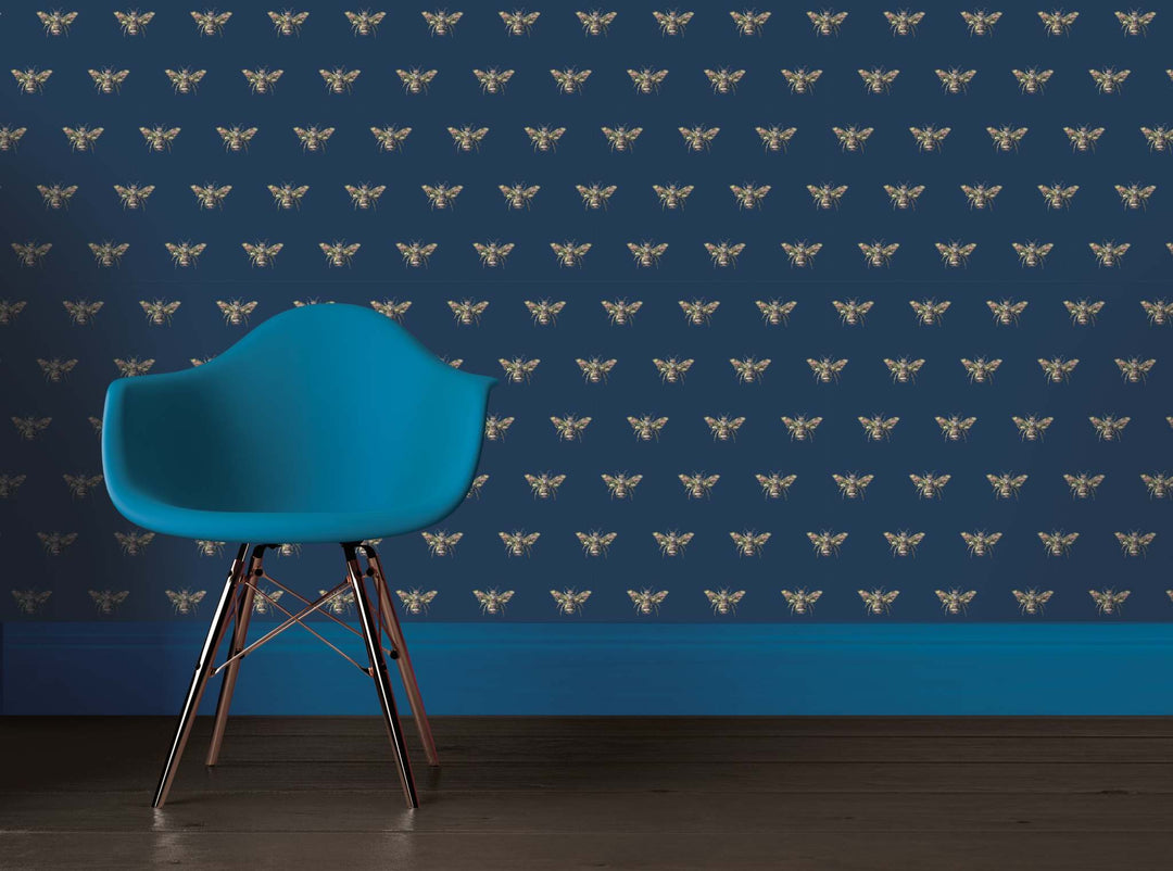Bee Wallpaper Roomset