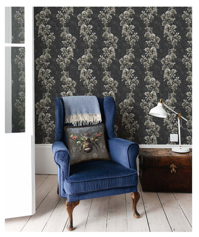 Skulls and Roses wallpaper