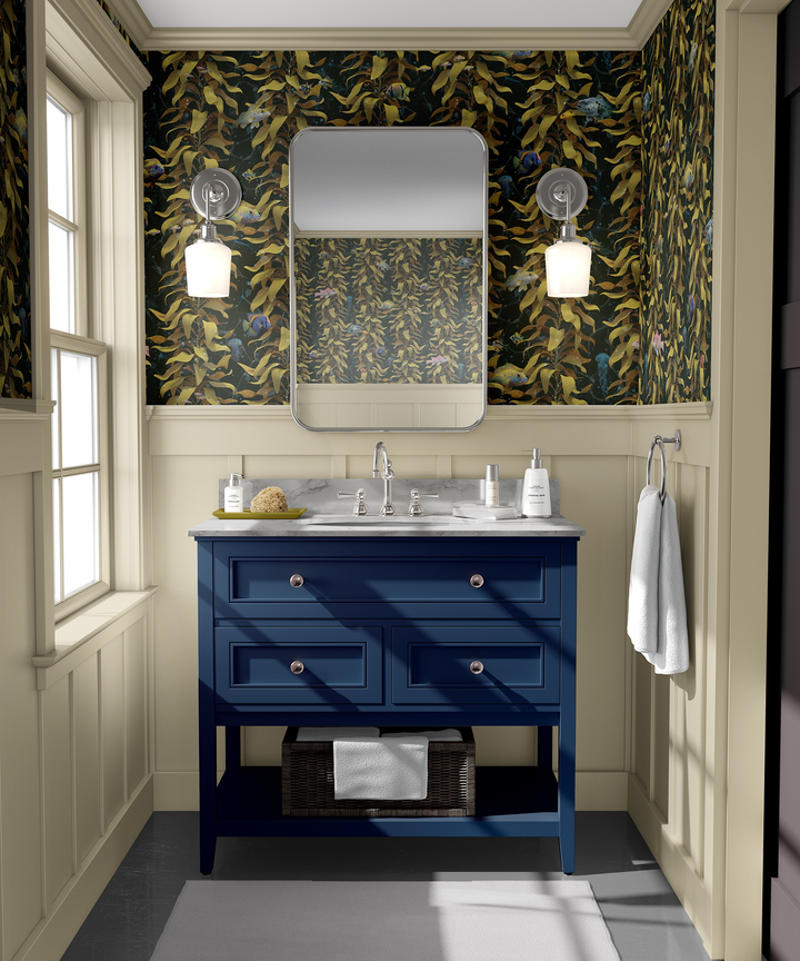 Luxury Sea Kelp Wallpaper : Mustard 