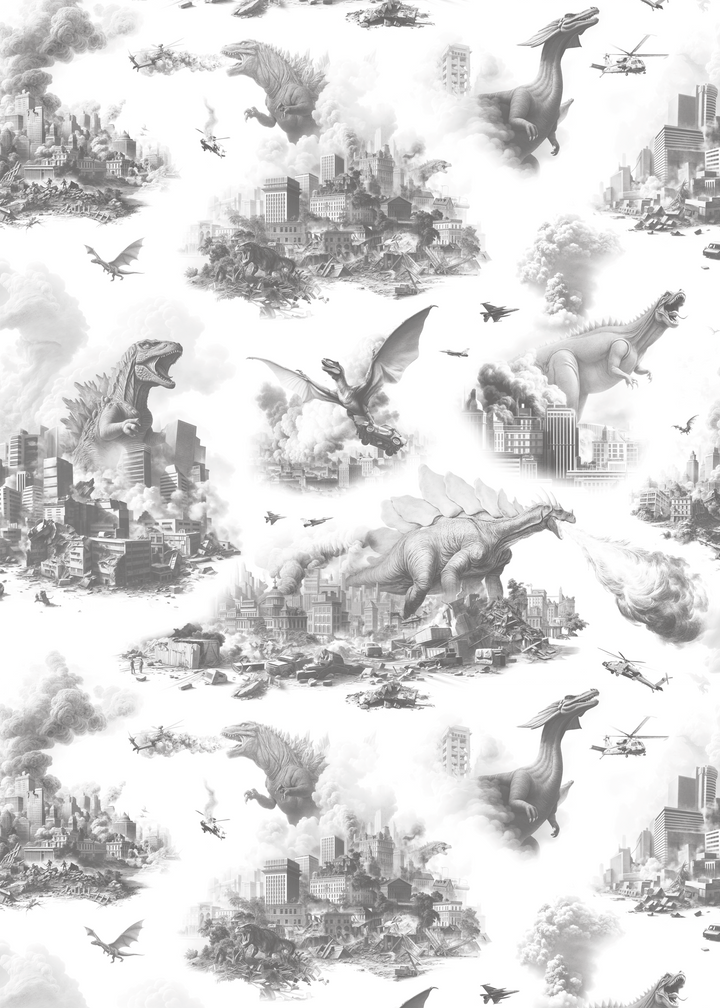 Luxury Monster Dinosaur Wallpaper : Toile de Jurassic : Brawl &amp; Wail