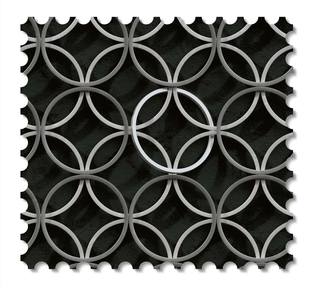 Circles wallcovering swatch - No. 1