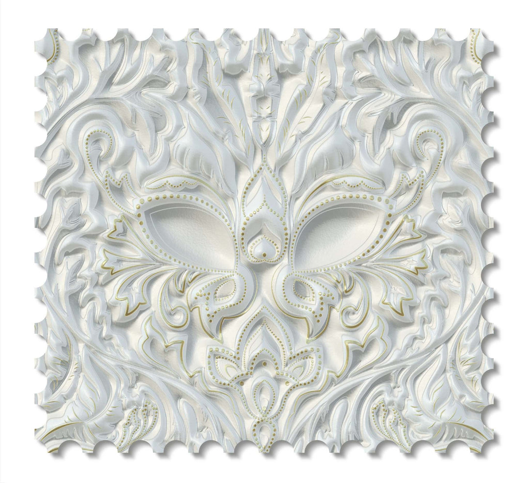 Da Mask wallcovering swatch - Farinelli