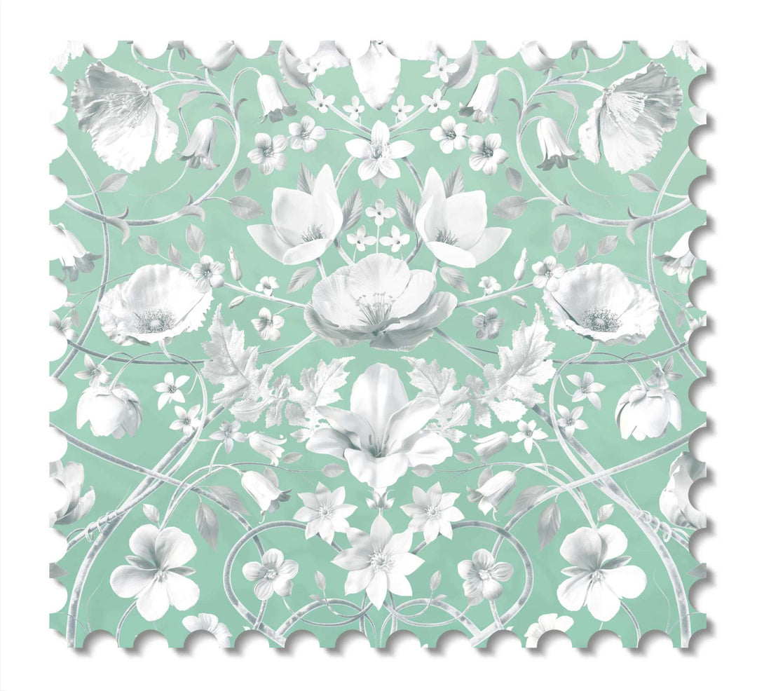 Flora Botanica Graduation wallcovering swatch - Aurora Fade