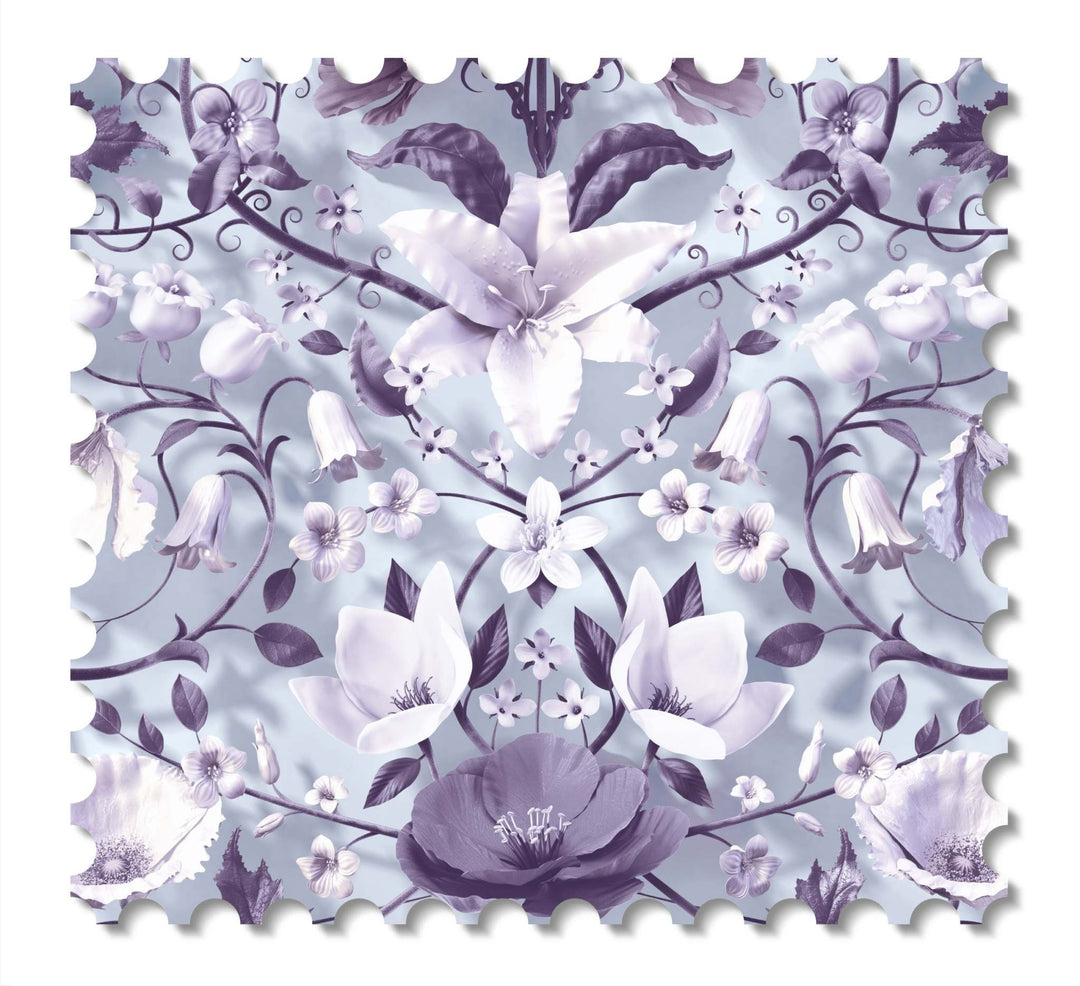 Flora Botanica wallcovering swatch - Moonlight