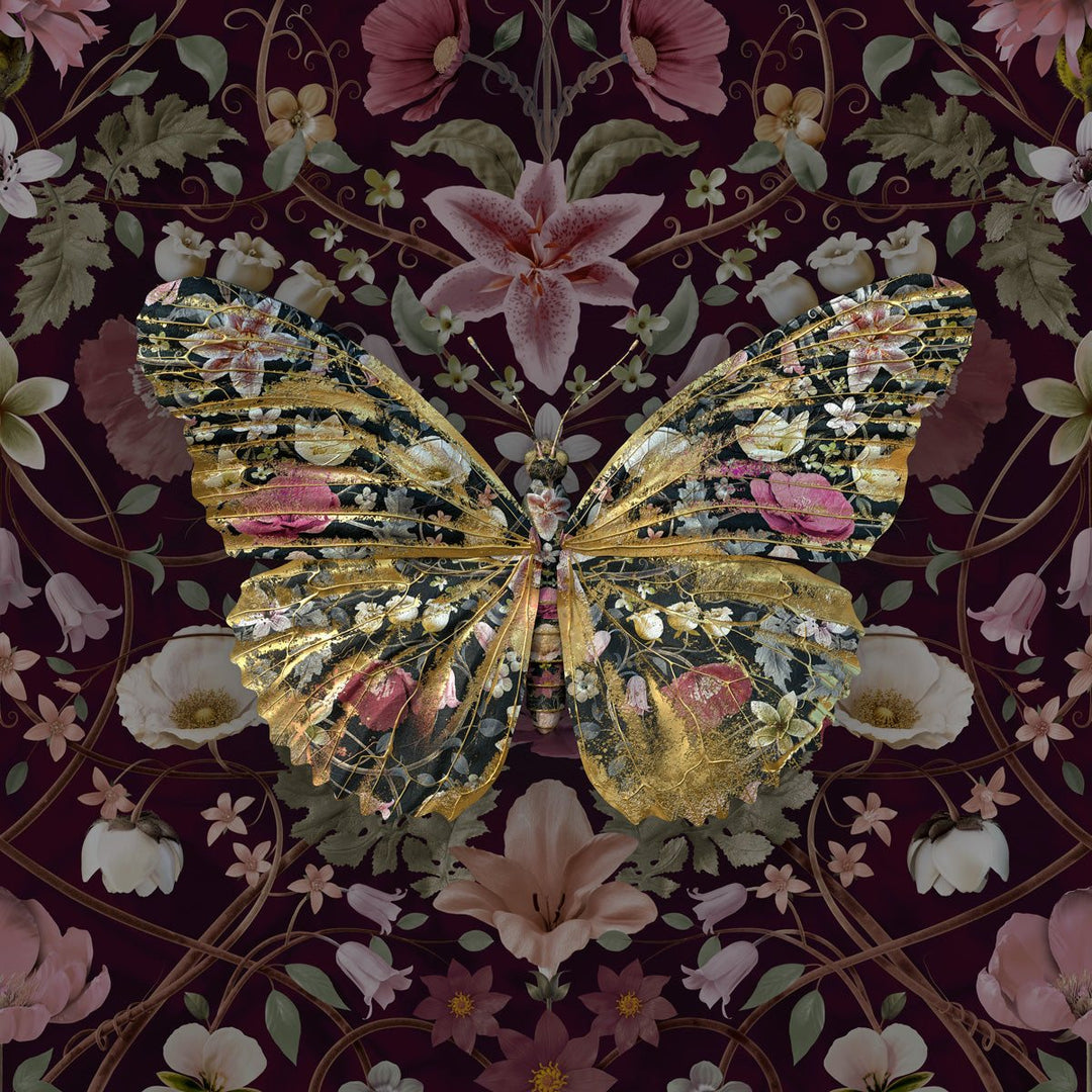 Papilio Botanicus in Cranberry