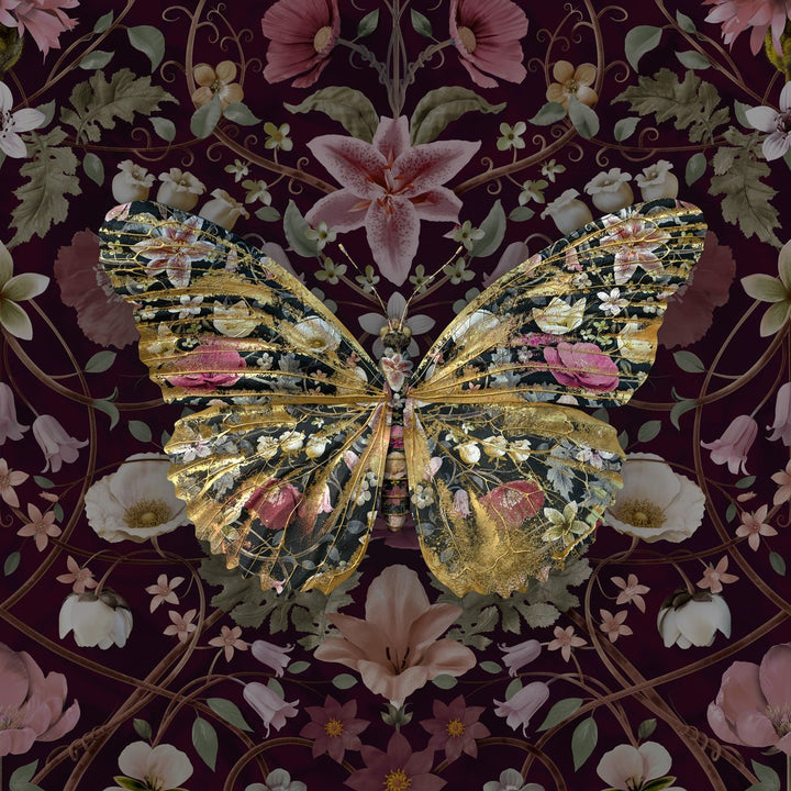 Papilio Botanicus in Cranberry