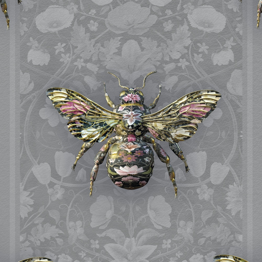 Bombus in Grey