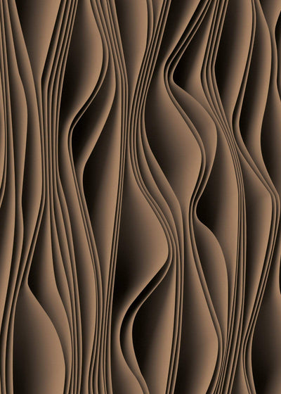3d Effect Waves Wallpaper