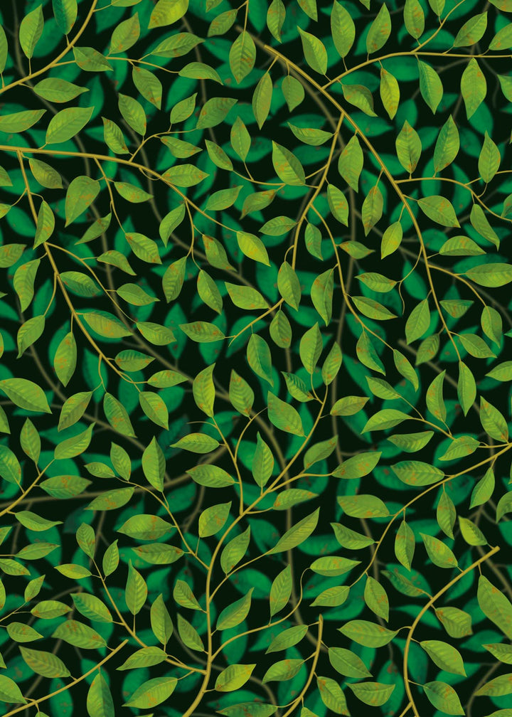 Leaf Print Wallpaper