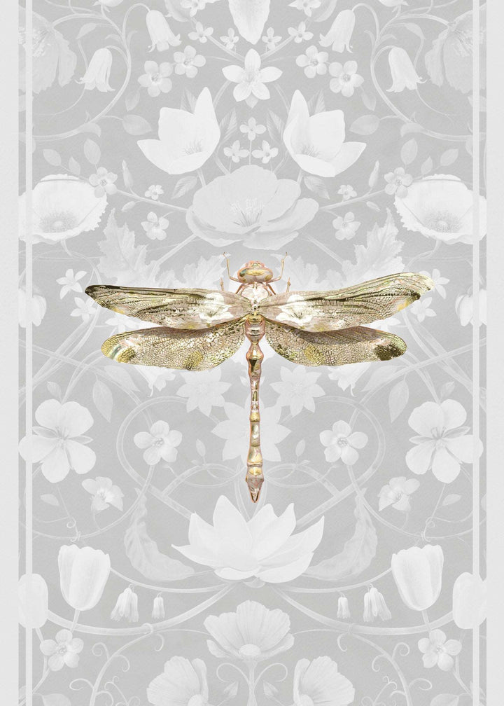 Insects Jour - Anisoptera Bubblegum Botanicus in Grey