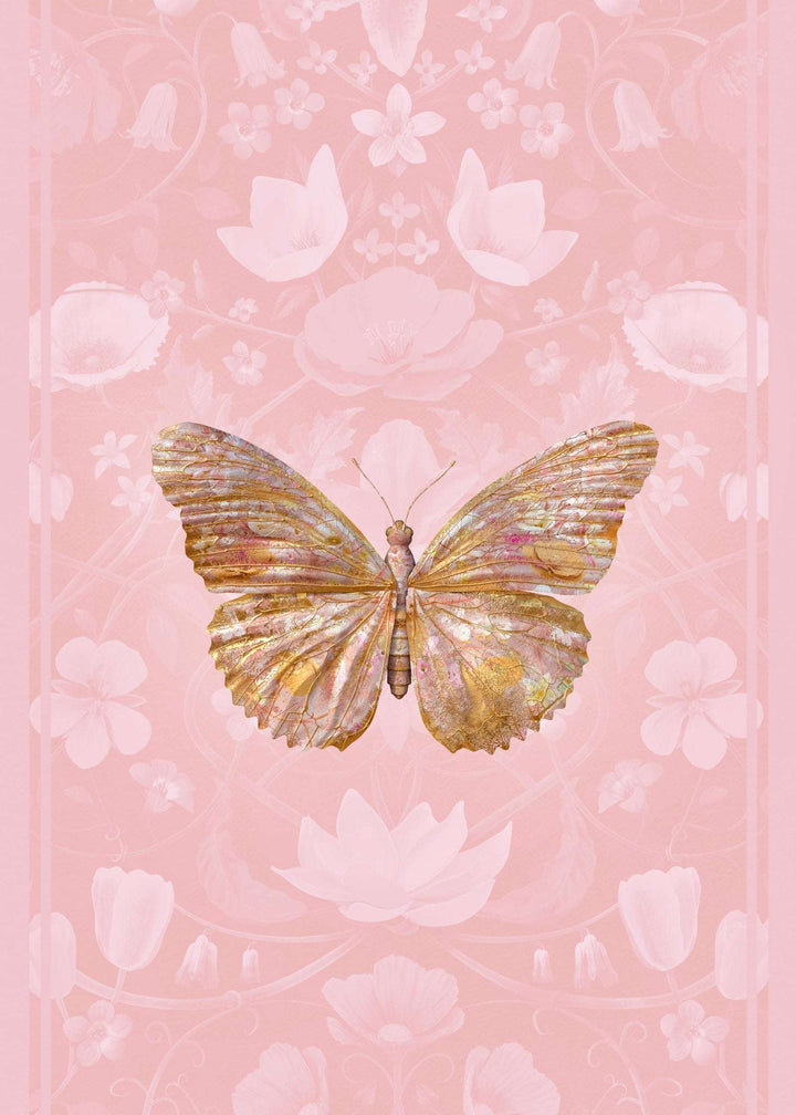 Insects Jour - Papilio Bubblegum Botanicus in Powder Pink
