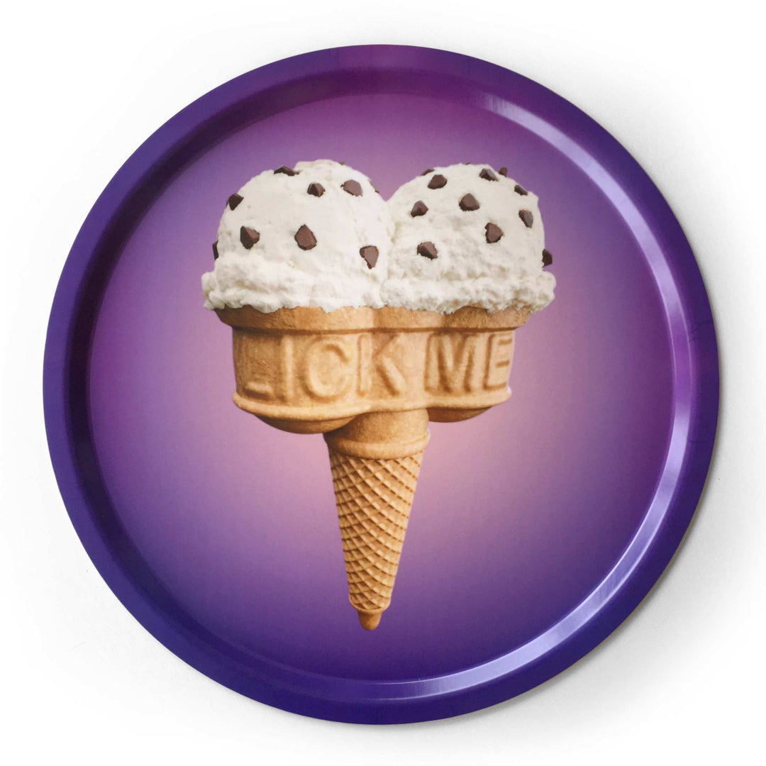 Lick Me : Large Round Tray
